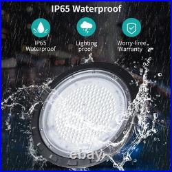 10 Pack 500W UFO LED High Bay Light Shop Industrial Commercial Factory Warehouse