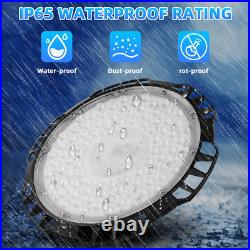 10 Pack 800W UFO LED High Bay Light Factory Warehouse Commercial Light Fixtures
