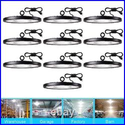 10 Pack 800W UFO LED High Bay Light Shop Industrial Commercial Factory Warehouse