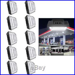 10 Pack LED Gas Station Canopy Light 50 Watt 5000K Daylight White 4500 Lumens