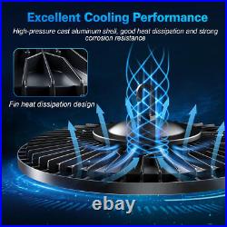 10 Pack LED High Bay Light 5000K 300W UFO High Bay Lights US Plug Shop Hanging
