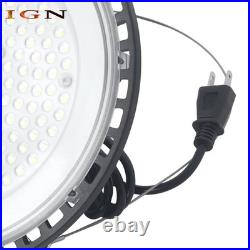 10 Pack LED Industrial Factory Commercial Shop Light UFO 100W High Bay Light