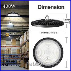 10 Pack UFO LED High Bay Light 400W Warehouse Commercial Industrial Shop Light