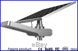 10-Solar Nighthawk LED Street Light 5500 Lms withRemote Controls & Motion Sensor