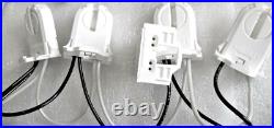 10 of Prewired Retrofit Kit changing 8' T12 or 8' T8 Light Strip to 4' LED Tube