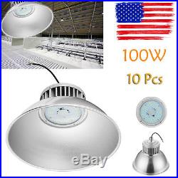 10 x 100W LED High Bay Light Warehouse Industrial Factory Lamp Shed Roof Light