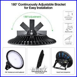10pcs UFO LED High Bay Light 100W Gym Factory Warehouse Industrial Shed Lighting