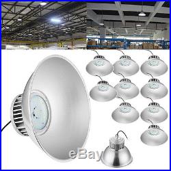 10x 100W LED High Bay Light Fixture Warehouse Factory Industry Shop Lighting