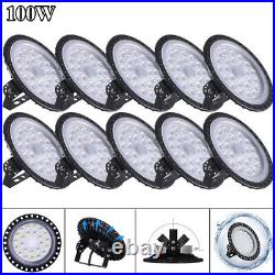 10x 100W UFO LED High Bay Light Gym Factory Warehouse Industrial Shed Lighting