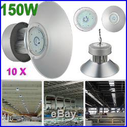 10x 150W LED High Bay Lamp Commercial Warehouse Industrial Factory Shed Lighting