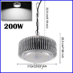 10x 200W LED High Bay Lamp Commercial Warehouse Industrial Factory Shed Lighting