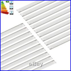 10x 65W 4FT 1200mm Slim LED Batten Tube Light Blade Linear Panel Downlight White