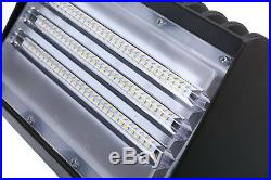 11,000LM Commercial LED Wall Pack Light IP65 Outdoor Building Mounted Light 100W