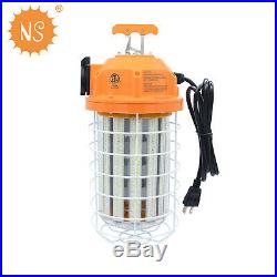 120W LED Temporary Work Light Portable Hanging Fixture Outdoor Construction Lamp