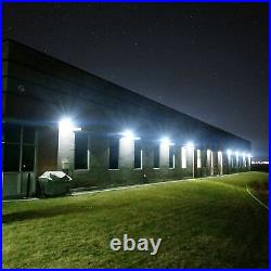 120W LED Wall Pack Light Dusk to Dawn Photocell Outdoor Wallpack Lights / 2-Pcs