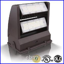 120W Rotatable LED Wall Pack Light, Adjustable Head Replaces 450W MH Fixtures