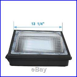 125W LED Wall Pack Light, ETL List, 15000lm and 5500K Bright White Security Lights