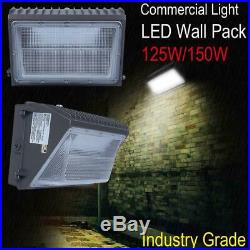 125/150W LED Wall Pack Commercial Light Outdoor Security Lighting Dusk to Dawn