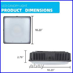 12PACK 70W Warehouse Gas Station Canopy Light, Outdoor LED Parking Garage Lights