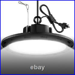 12Pack 150W UFO LED High Bay Light Dimmable Industrial Warehouse Lamp AC100-277V