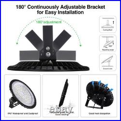 12Pack 200W 200 Watt UFO LED High Bay Light Commercial Bay Lighting Garage Lamp