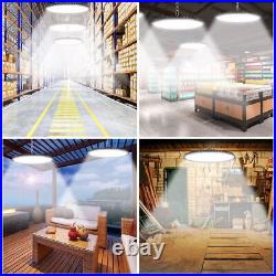 12Pack 200W UFO LED High Bay Lights Shop Factory Warehouse Industrial Commercial