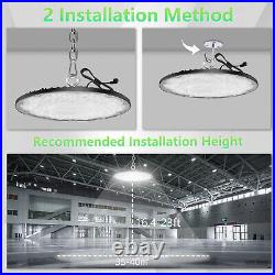 12Pack 200W UFO LED High Bay Lights Shop Factory Warehouse Industrial Commercial