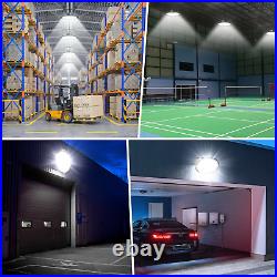 12Pack 300W UFO LED High Bay Light GYM Factory Warehouse Industrial Garage Light