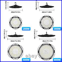 12Pack 300W UFO LED High Bay Light Shop Lights Warehouse Lighting Lamp 3D Design