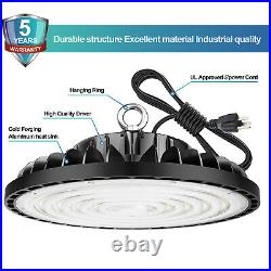 12Pack 300W UFO Led High Bay Light Commercial Industrial Warehouse Factory Light