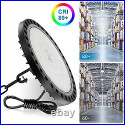 12Pack 300W UFO Led High Bay Light Commercial Warehouse Factory Lighting Fixture