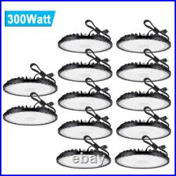 12Pcs 300W UFO LED High Bay Light Industrial Commercial Factory Warehouse Light