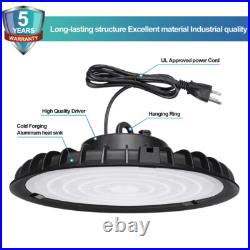 12Pcs UFO Led High Bay Light 200W Commercial Industrial Warehouse Led Shop Light