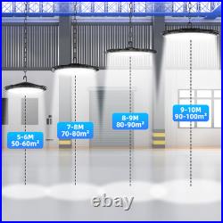 12X 500W UFO LED High Bay Light Shop Lights Warehouse Commercial Lighting Lamp