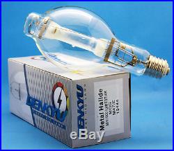 (12) MH1000/U/4K/BT37 DENKYU 10444 1000W Metal Halide Lamp M47/E Bulb