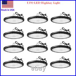 12 Pack 100W UFO LED High Bay Light Industrial Factory Warehouse Shop Commercial 12 Pack 100W UFO LED High Bay Light Industrial Factory Warehouse Shop Commercial