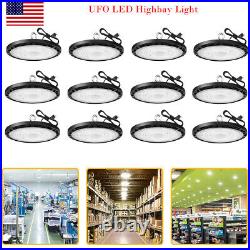 12 Pack 100W UFO LED High Bay Light Industrial Factory Warehouse Shop Commercial 12 Pack 100W UFO LED High Bay Light Industrial Factory Warehouse Shop Commercial