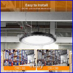 12 Pack 100W UFO Led High Bay Light Factory Warehouse Commercial Led Shop Lights