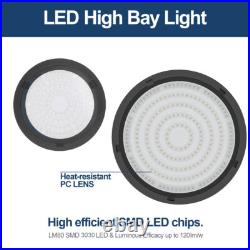 12 Pack 100W UFO Led High Bay Light Industrial Warehouse Gym Commercial Light