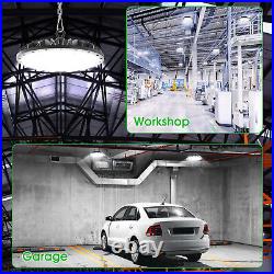 12 Pack 200W UFO LED High Bay Light Factory Industrial Warehouse Commercial Shop