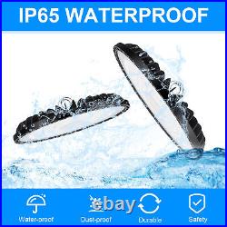 12 Pack 200W UFO LED High Bay Light Work Warehouse Industrial Factory Shop Light