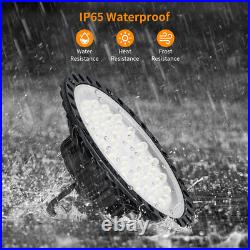 12 Pack 200W UFO Led High Bay Light Factory Warehouse Commercial Led Shop Lights