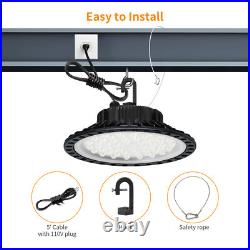 12 Pack 200W UFO Led High Bay Light Factory Warehouse Commercial Led Shop Lights