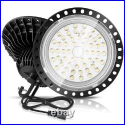 12 Pack 200W UFO Led High Bay Light Factory Warehouse Commercial Led Shop Lights