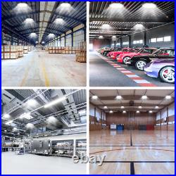 12 Pack 200W UFO Led High Bay Light Factory Warehouse Commercial Led Shop Lights