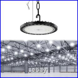 12 Pack 200W UFO Led High Bay Light Factory Warehouse Commercial Led Shop Lights