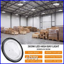 12 Pack 300W UFO Led High Bay Light Commercial Industrial Factory Led Shop Light