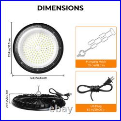 12 Pack 300W UFO Led High Bay Light Commercial Industrial Factory Led Shop Light