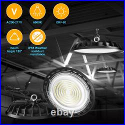 12 Pack 500W UFO Led High Bay Light Industrial Commercial Garage Warehouse Light