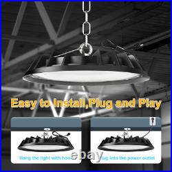 12 Pack 500W UFO Led High Bay Light Industrial Commercial Garage Warehouse Light